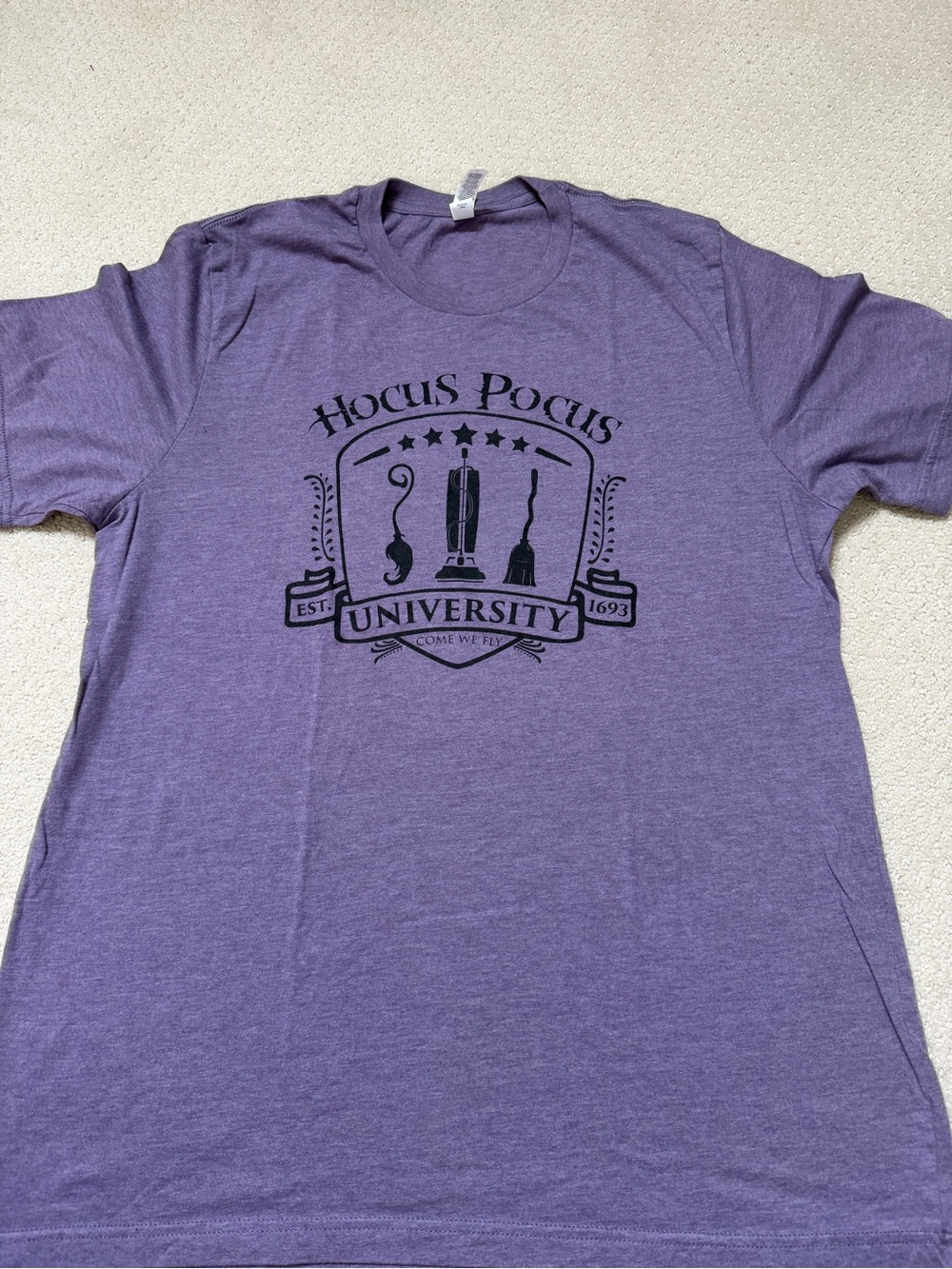 Hocus Pocus University Purple Graphic Tee